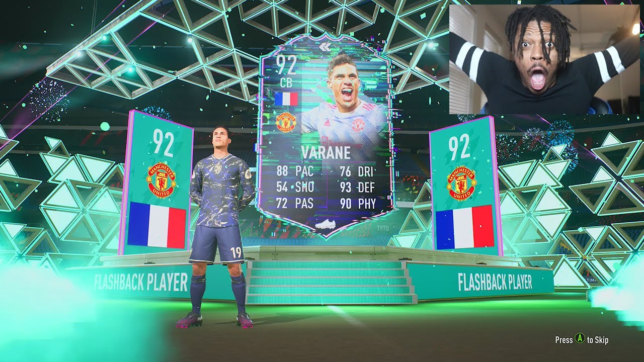 TOTY FLASHBACK VARANE PLAYER REVIEW !!! THE BEST SBC ON FIFA 22?!