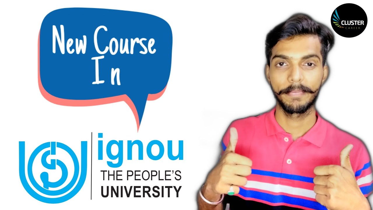 IGNOU Offer New Course || Ignou the people University || CLUSTERcareer