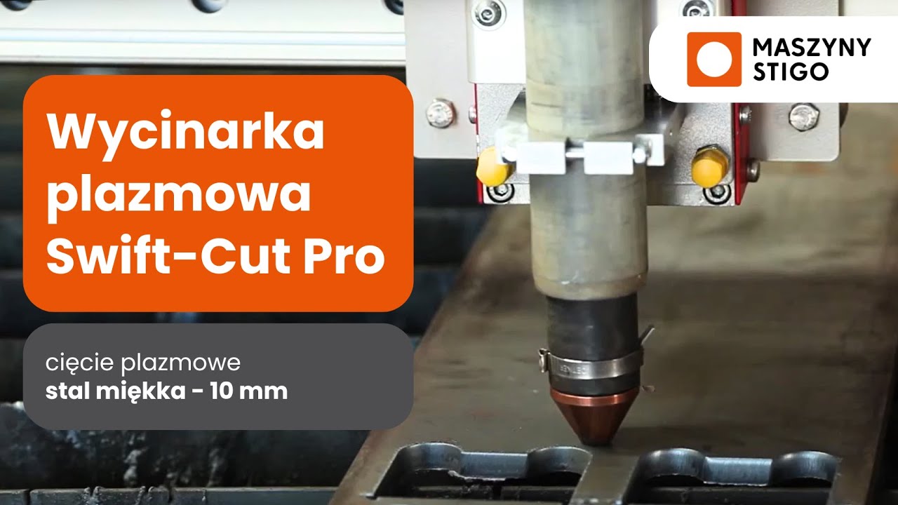 Wycinarka plazmowa CNC Swift-Cut Pro - cięcie plazmowe: stal miękka &ndash; 10 mm | maszynystigo.pl