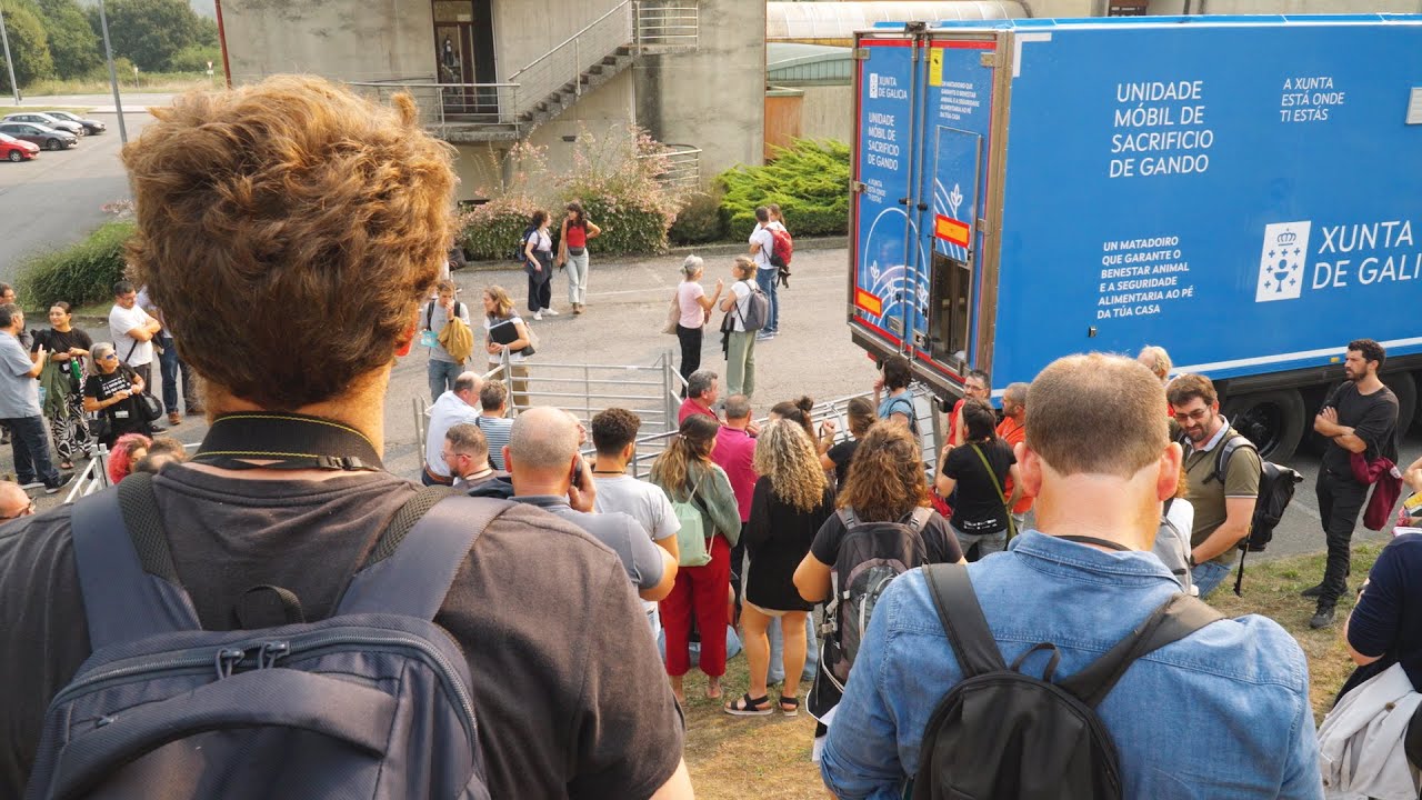 TP7 - Visita a matadero móvil de la Xunta de Galicia en Territorios Pastoreados 7 (Lugo, 2024)