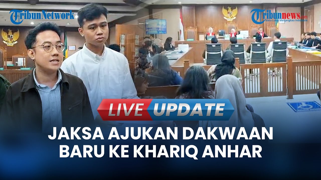 🔴 LIVE UPDATE | Khariq Anhar Kembali Didakwa Jaksa Kasus Konten Hoaks Demo Agustus 2025