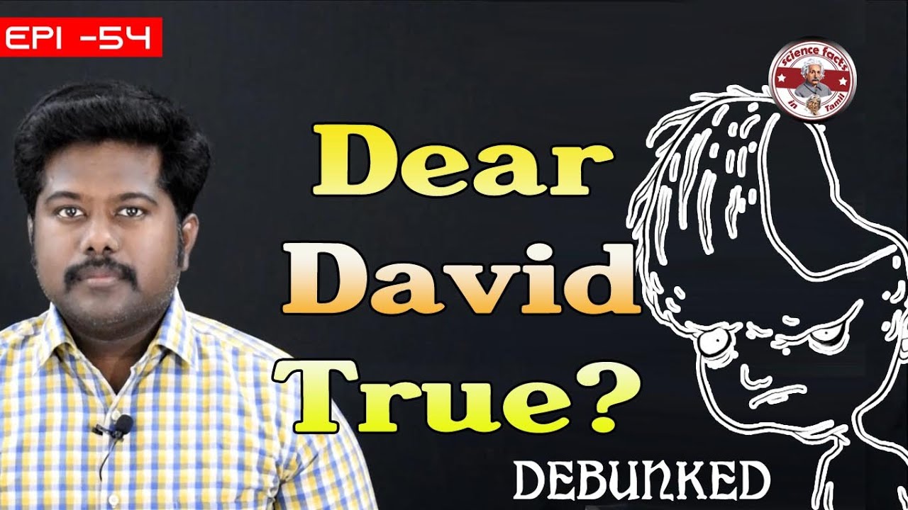Dear David Truth Revealed | Tamil | SFIT | Debunked