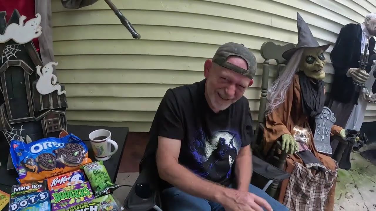 Haunted Campout! Turning Our Carport Into a Spooky Halloween Hideout