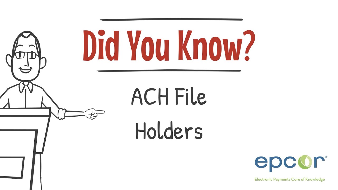 ACH File Holders