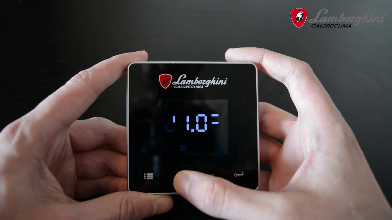 Lamborghini Caloreclima CONNECT kamerthermostaat met WIFI
