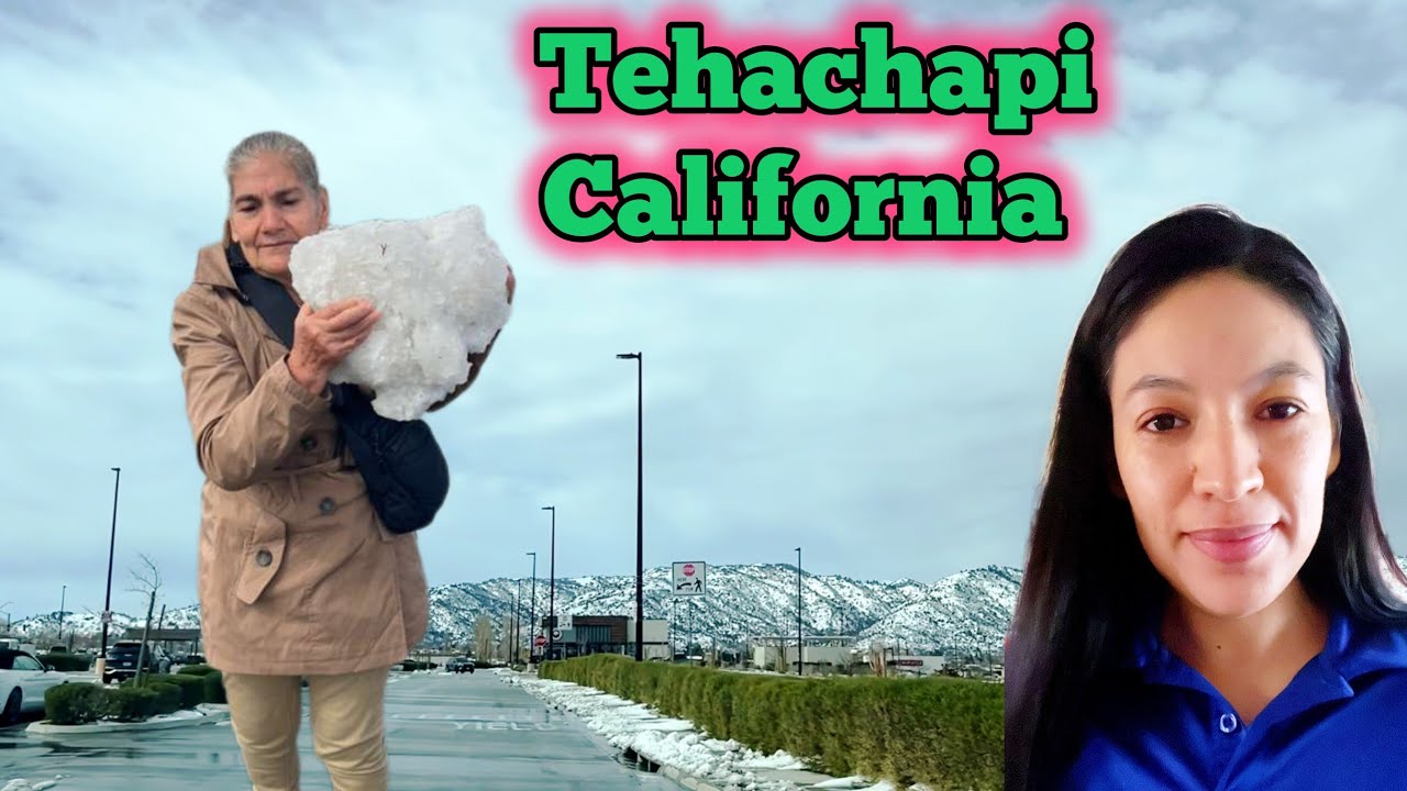 FUIMOS A MIRAR LA NIEVE A LA CIUDAD DE TEHACHAPI