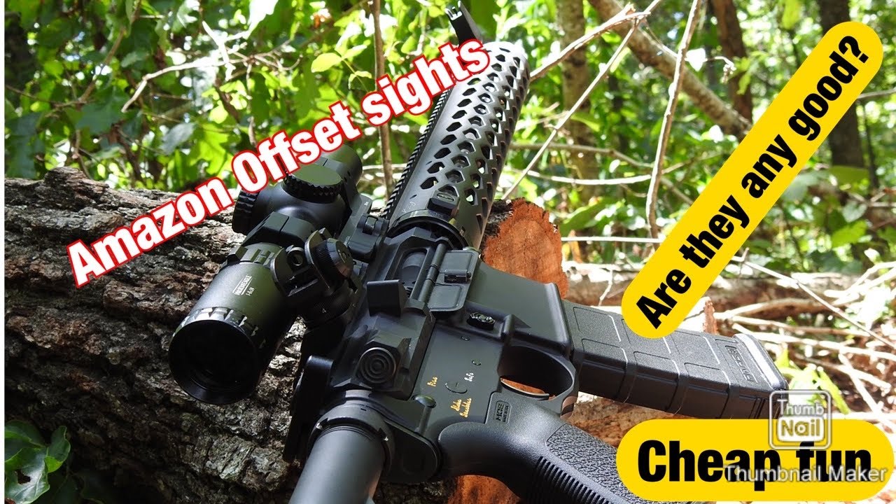 Amazon 45 Degree Offset iron sights