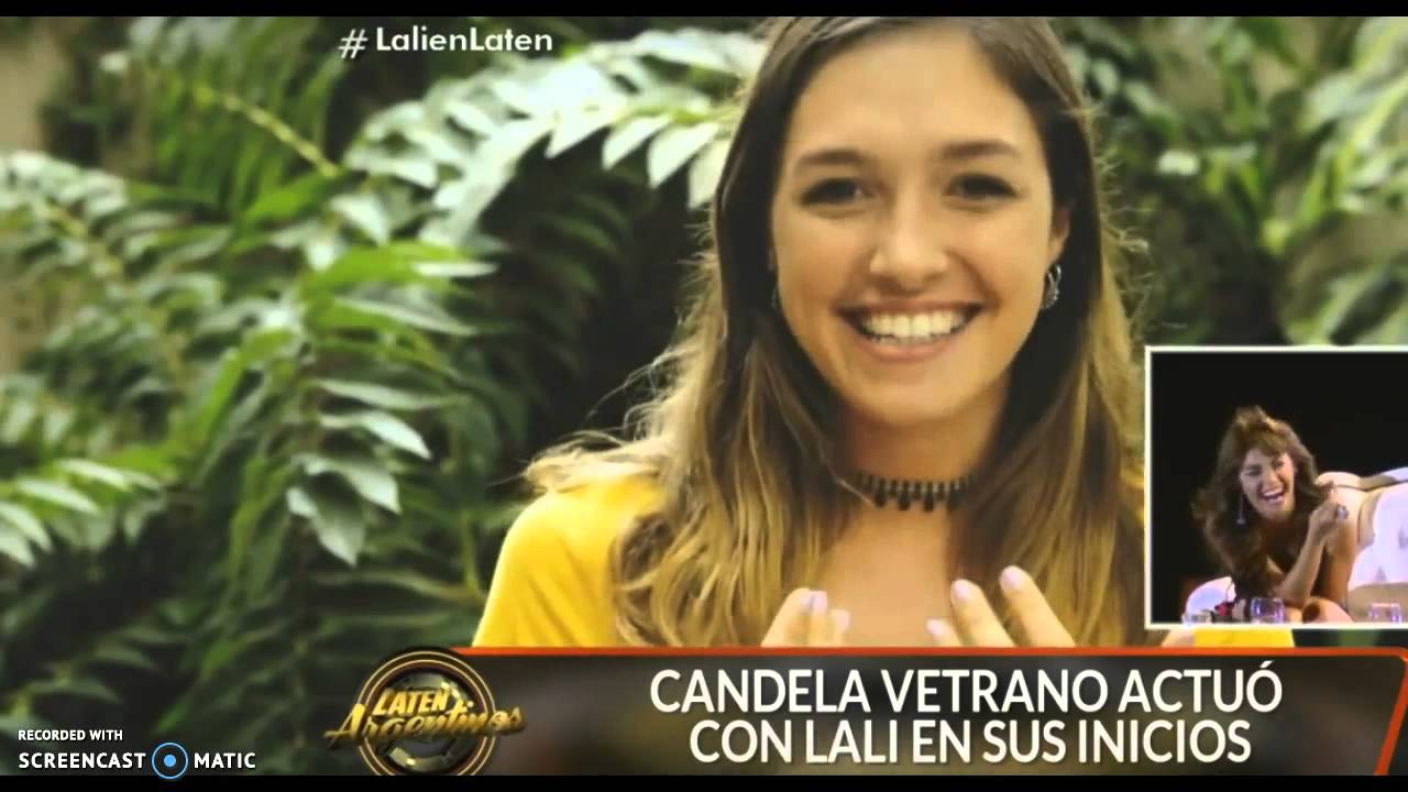 #lalienlaten: la anecdota de cande ventrano // lali esposito