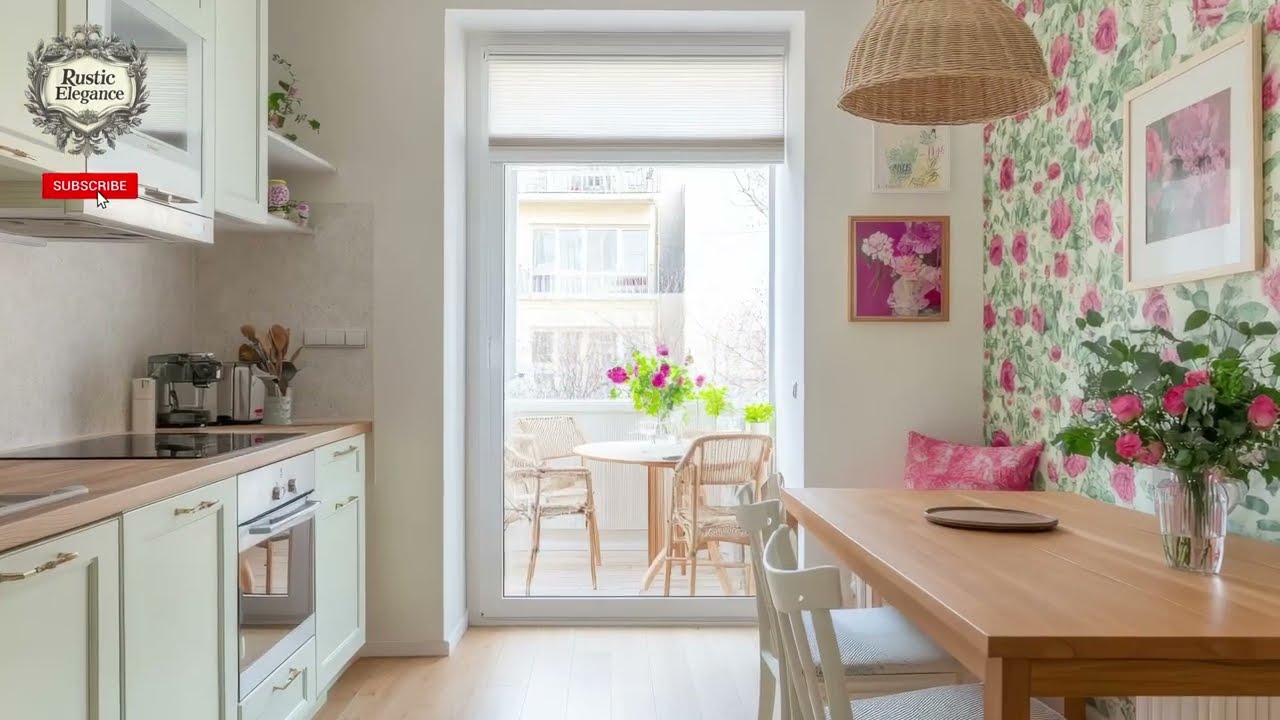 Cozy Vintage Cottagecore Tiny Home: Soft Pastels, Floral Accents & Romantic Styling Ideas