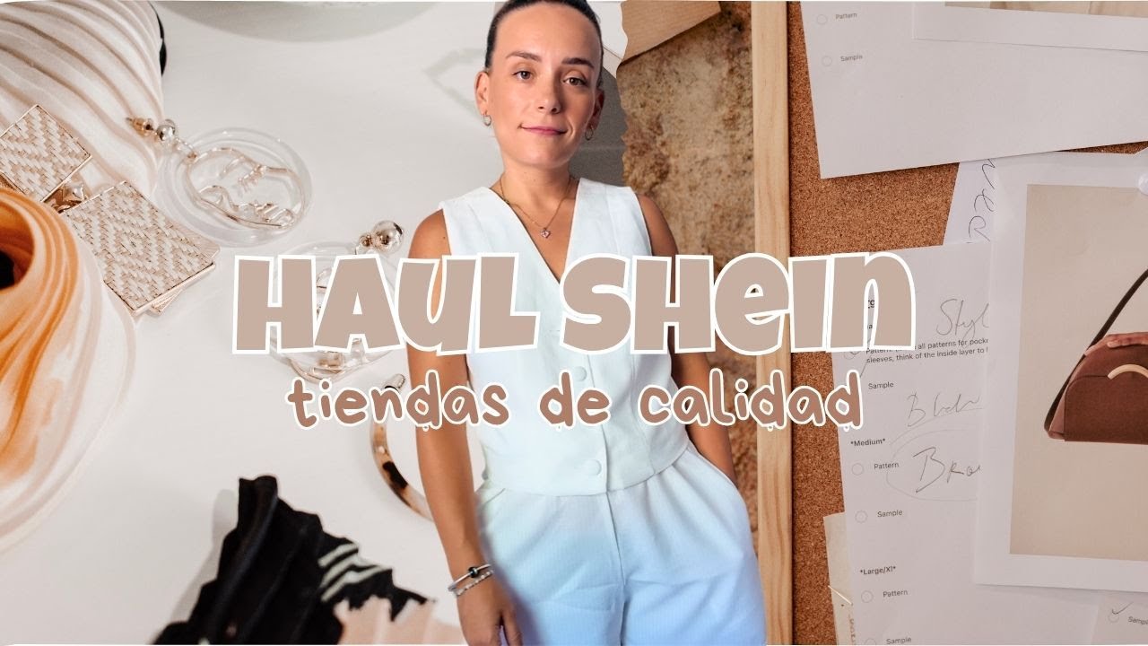 🛍️ HAUL SHEIN 🛍️ TIENDAS de CALIDAD 💎 Ropa, calzado, accesorios... 🔥
