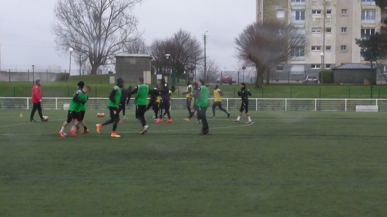 Entrainement des Diables Noirs - Vidéo 1 - L'échauffement