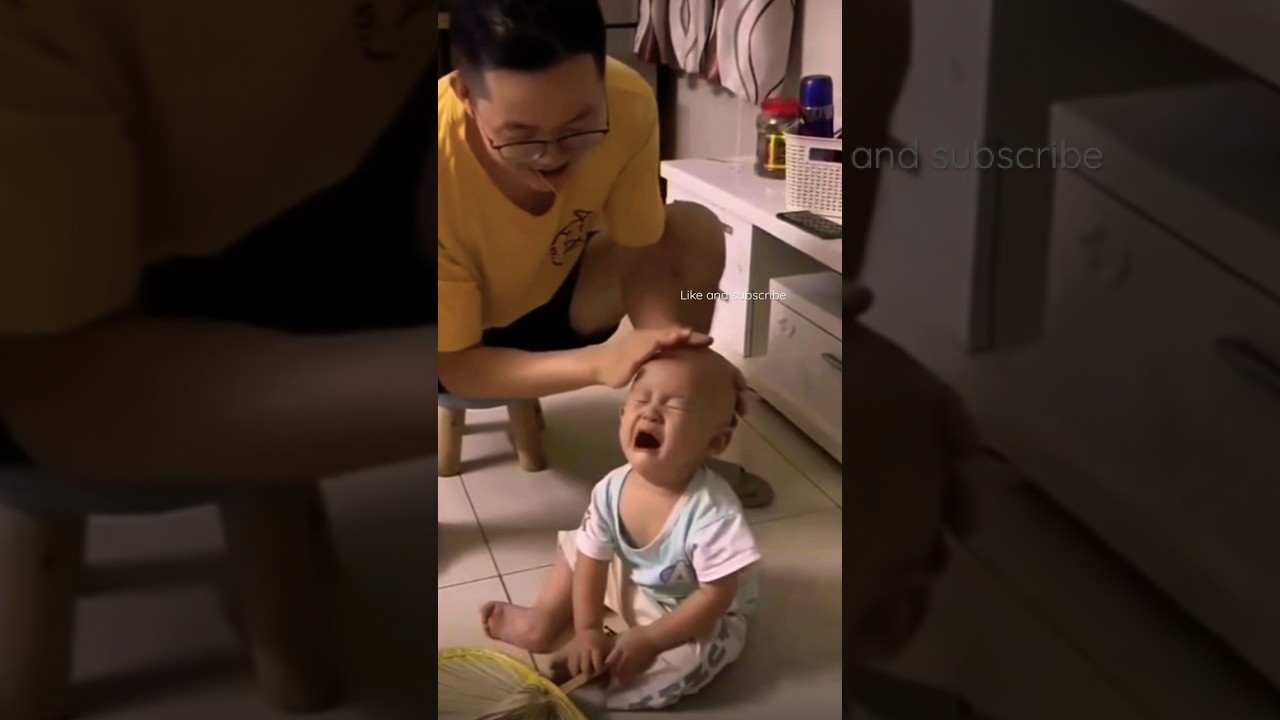 FAKE INJURY😝#baby#babyshorts#injured#funny#lol#cutebaby#youtubeshorts#viralvideo#trending#sad#new