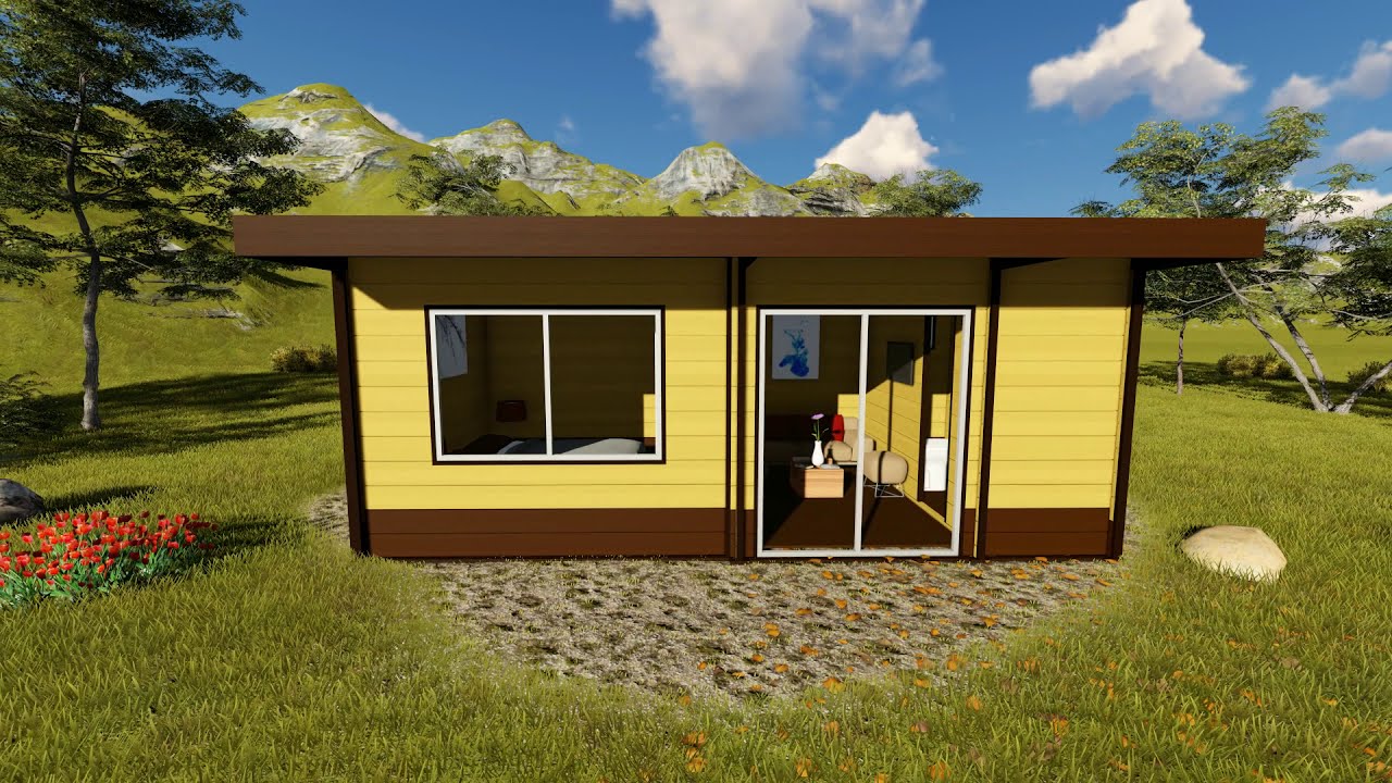 Tiny House 18m2. Woodpecker WPC.