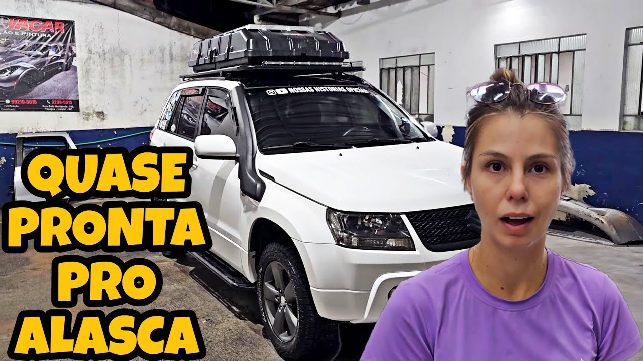 O motorhome ficou irreconhecível | Ep.500 #motorhome #ushuaia #alasca