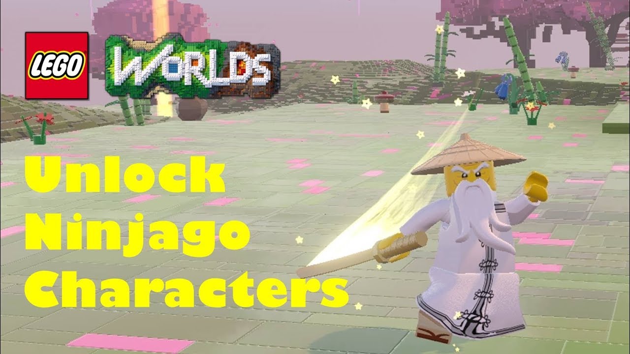 Lego Worlds - All Ninjago Characters Unlock