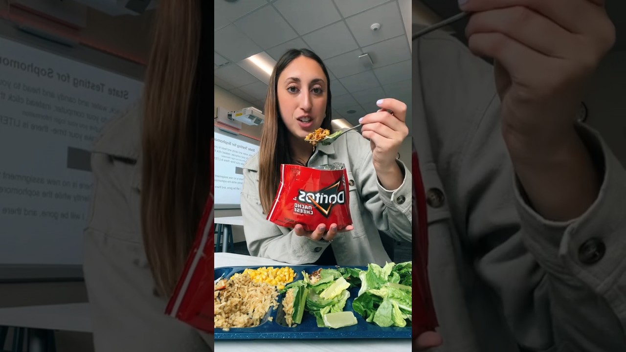 Школьный обед: ходячие тако