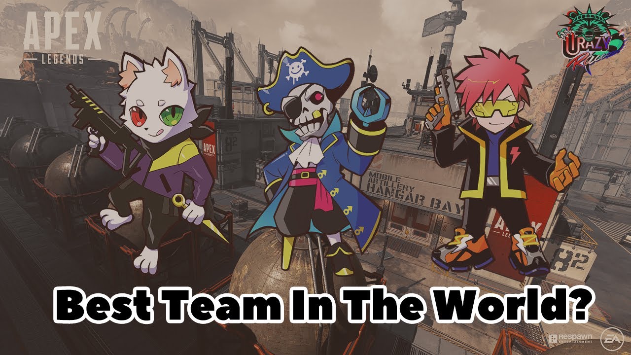 The best team in the world? (Team Crazy Raccoon: Ras, Cpt, Mondo) | Apex Legends