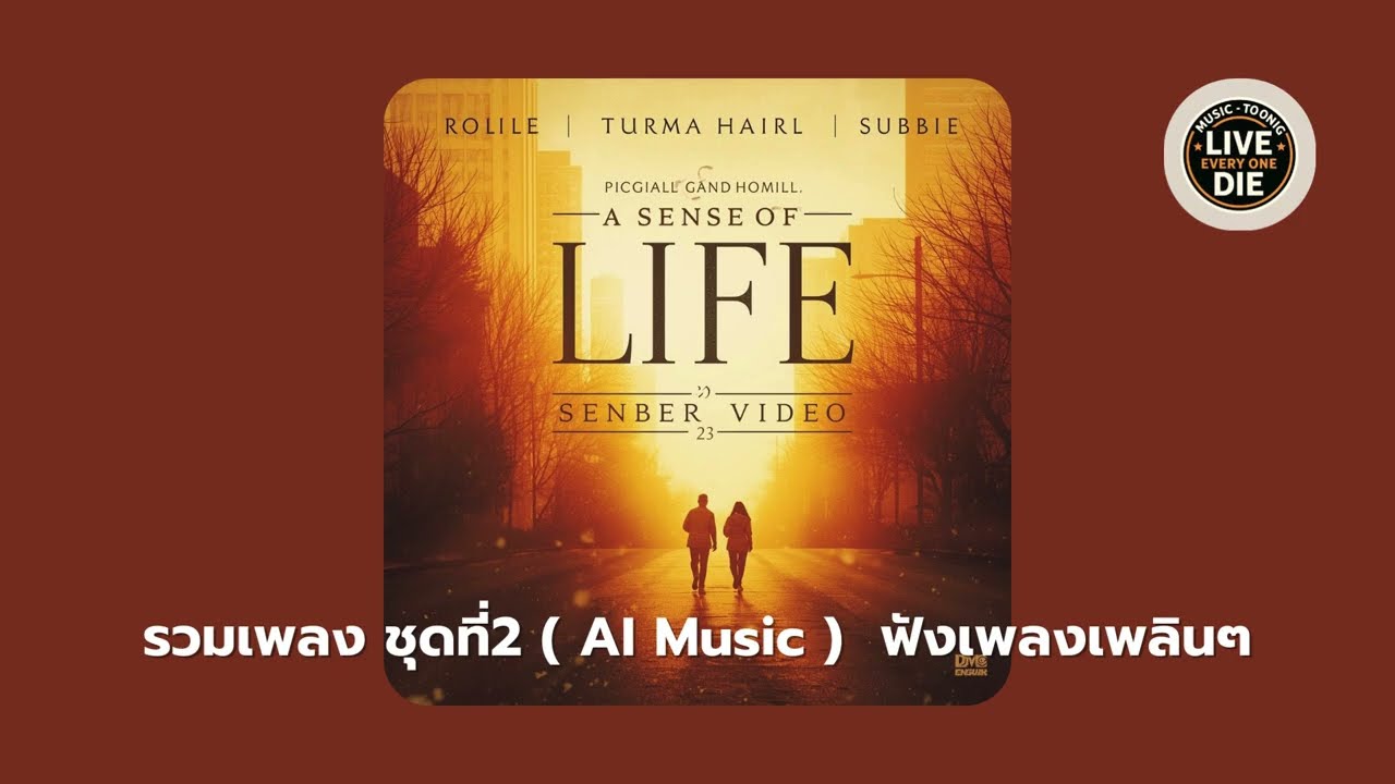 รวมเพลง ชุดที่2 (AI Music) ฟังเพลงเพลินๆ