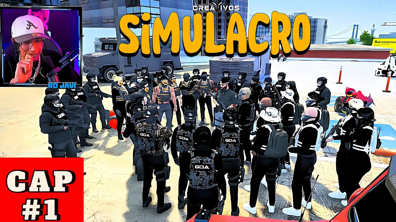 Rdjavi: Simulacro Para El Asalto A La Base De Los ANUNNAKIS | GTA RP