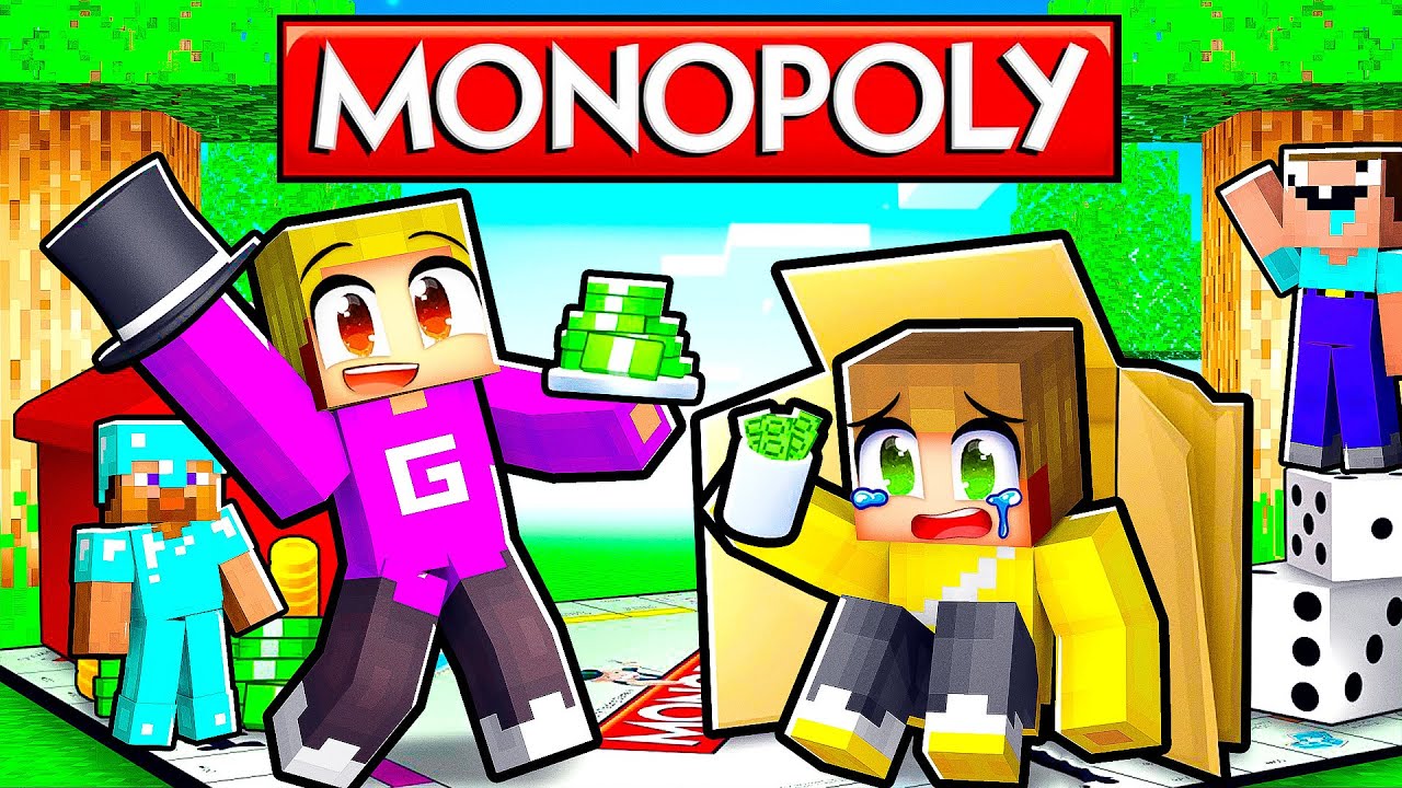 Monopoly Spelen In Minecraft! (Survival)