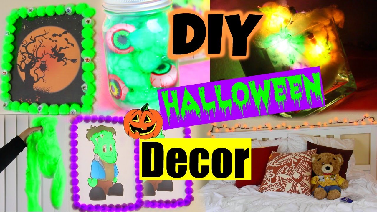 DIY Halloween Room Decor! Make Your Room Spooky for Halloween!