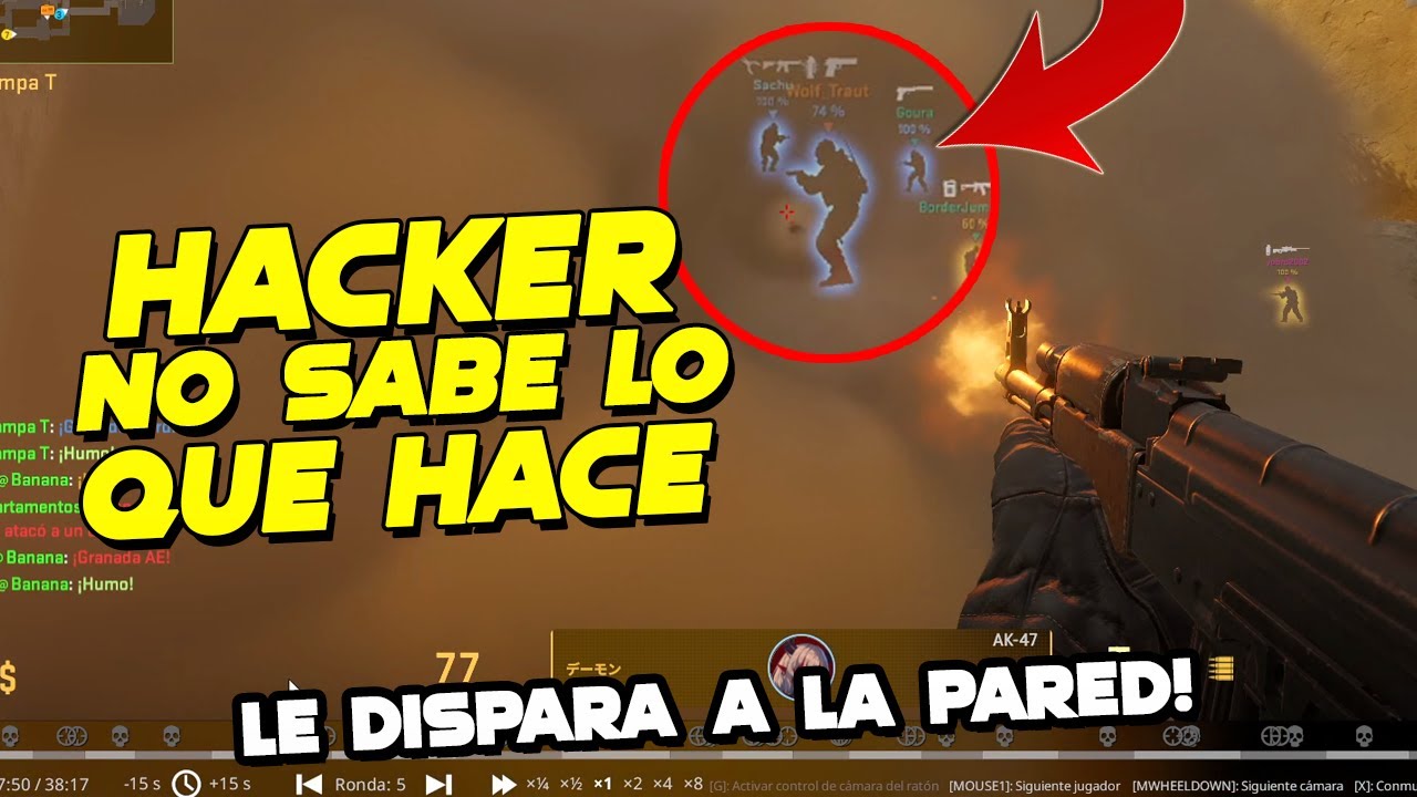 NUNCA VI ALGO IGUAL EN MIS 10.000 HORAS DE CS |  SUSCRIPTORES VS HACKERS
