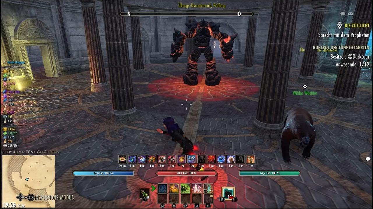 ESO Stam Hüter Arc und NB 109K