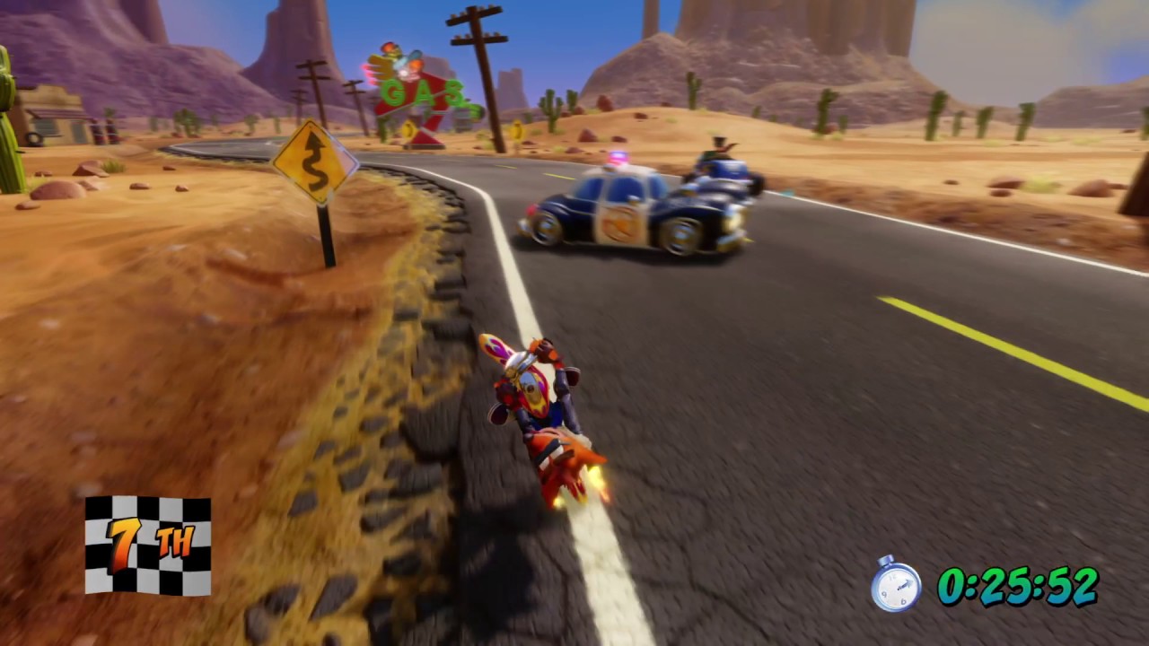 Crash Bandicoot N. Sane Trilogy: Hog Ride (Time Trial - Platinum Relic)