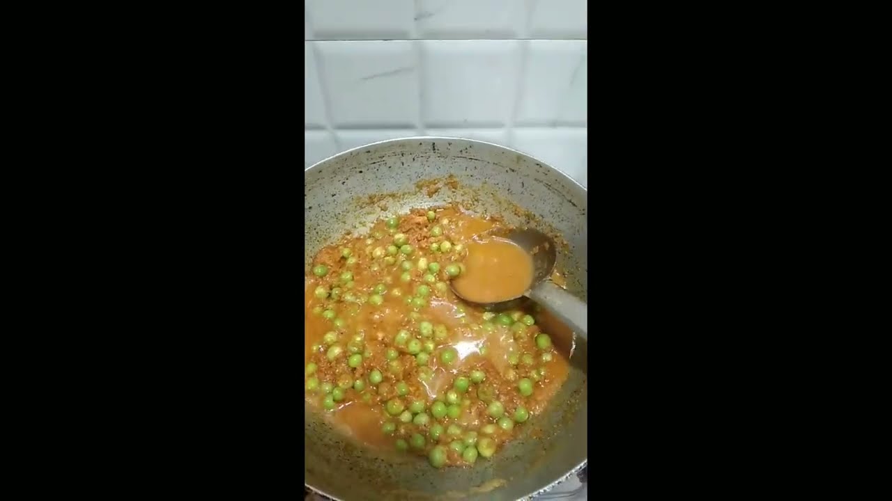 सोडे आणि वाटण्याची भाजी😋 