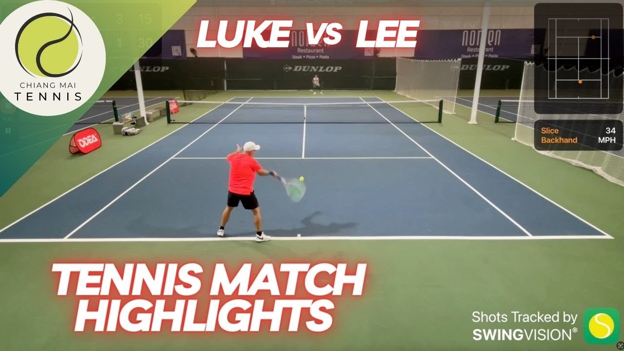 Tennis Match Highlights: Luke vs Lee - 22nd Dec 2025
