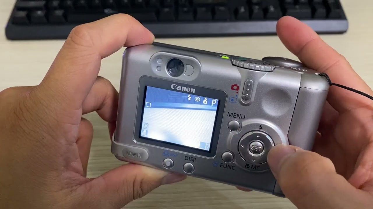 #HOW TO USE #CANON POWERSHOT A85 | Hướng dẫn sử dụng máy #CANON POWERSHOT A85