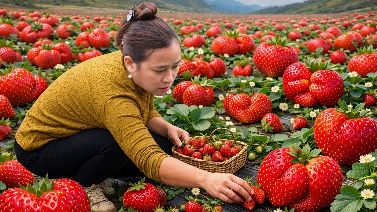 Strawberry Field Adventure: Picking the Ripest, Finding the Weirdest