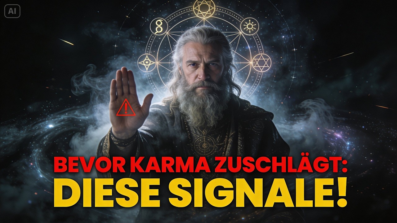 Karma Warnung: 7 Zeichen VOR der Vergeltung (Stoisch)