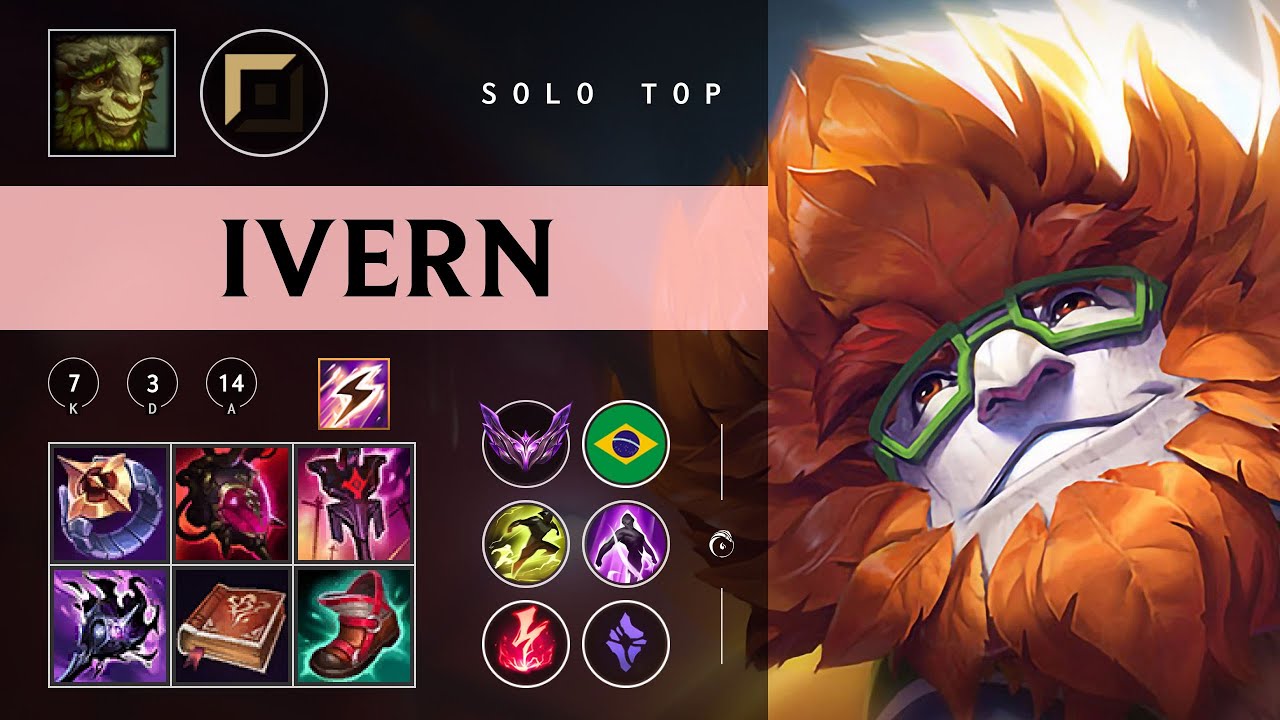 Ivern Top vs Varus - BR Master Patch 26.02