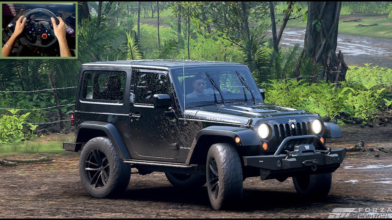Jeep Rubicon GOES WILD Off-Road! | Forza Horizon 5 + G29 Steering