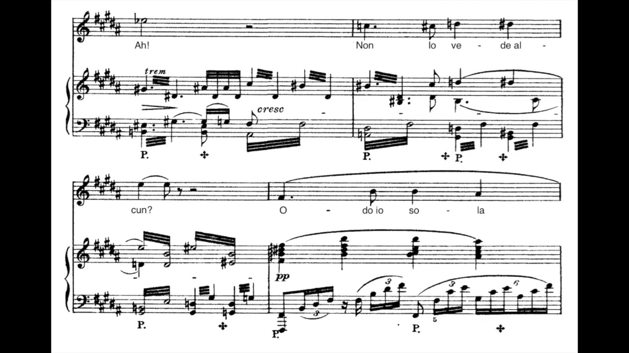 PERFECT WAGNER SINGING: Maria Callas sings Liebestod from Tristan und Isolde (1957) [Italian score]