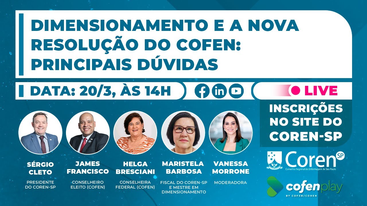 DIMENSIONAMENTO E A NOVA RESOLUÇÃO DO COFEN: PRINCIPAIS DÚVIDAS