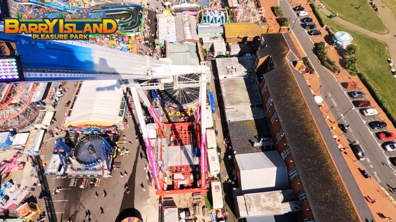 Aerospace On ride POV Barry Island Pleasure Park