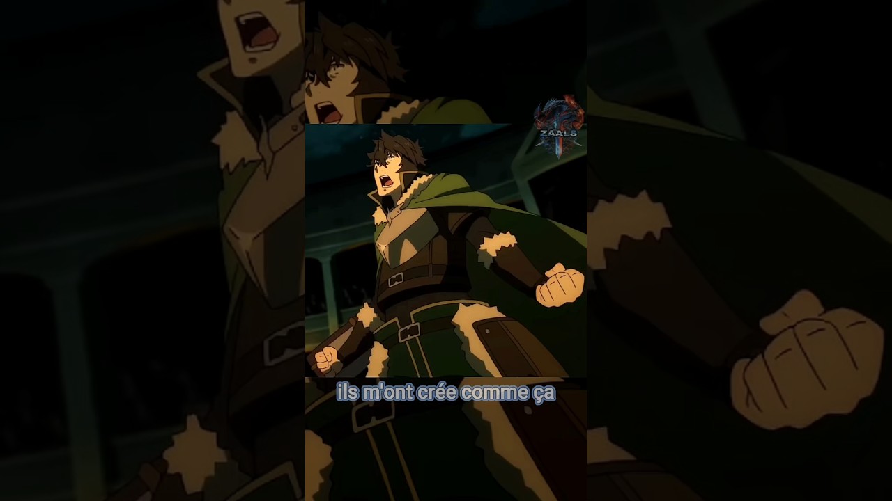 #naofumi de l'anime #risingoftheshieldhero #tatenoyusha met ton perso en com #song #anime #musique