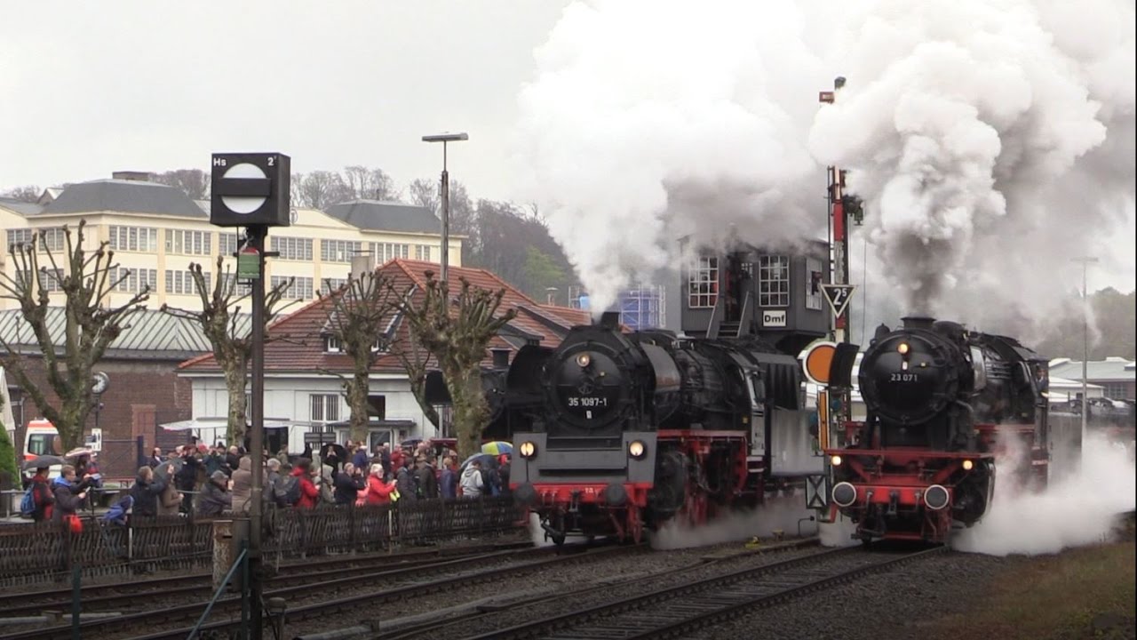40 Jahre Eisenbahnmuseum und 50 Jahre DGEG in Bochum Dahlhausen Volldampf Vorraus !!