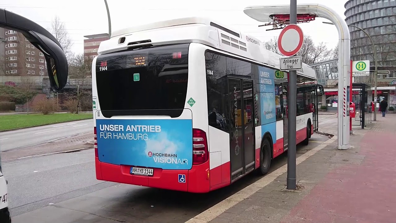 Brennstoffzellenbusse in Hamburg (Linie 109)