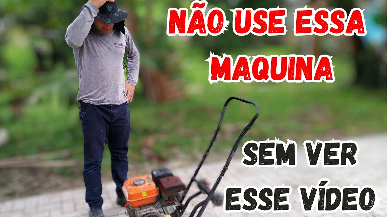 Como usar a Placa vibratória