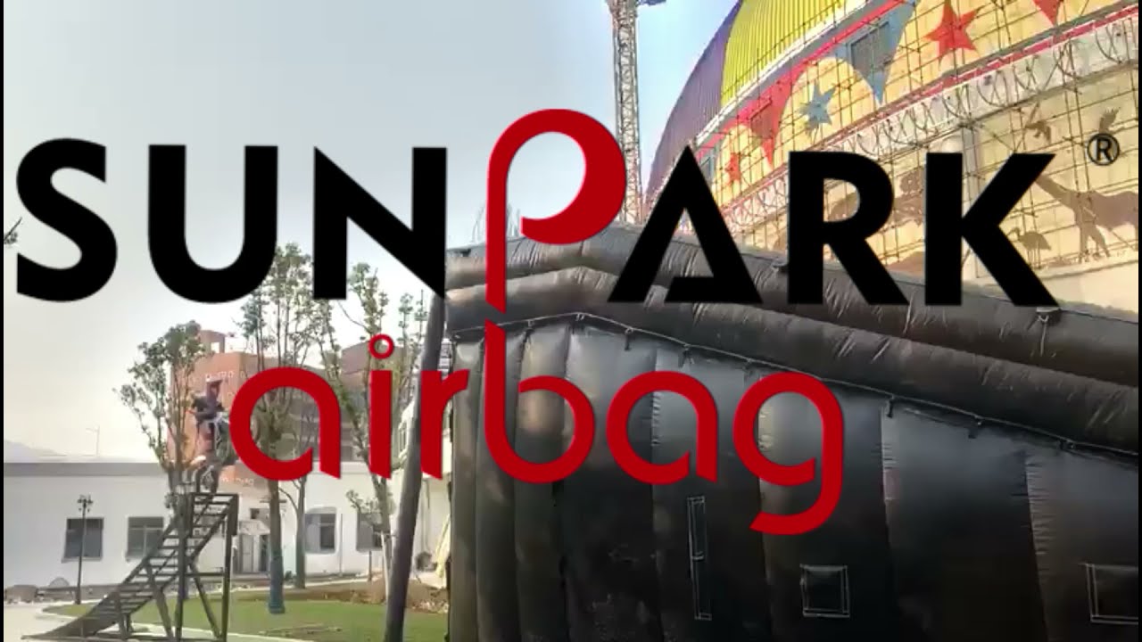 Sunpark Airbag for Freestyle Sports, FMX, BMX, Snowboarding, Skate, Gymnastics etc.