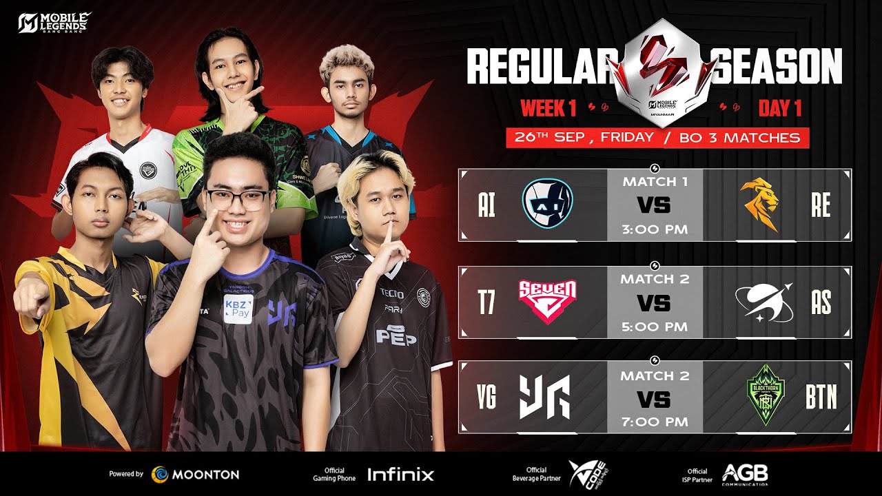 Opening matches of S2 | [MM] 🔴 MSL MM Season 2 | Regular Season | W1D1