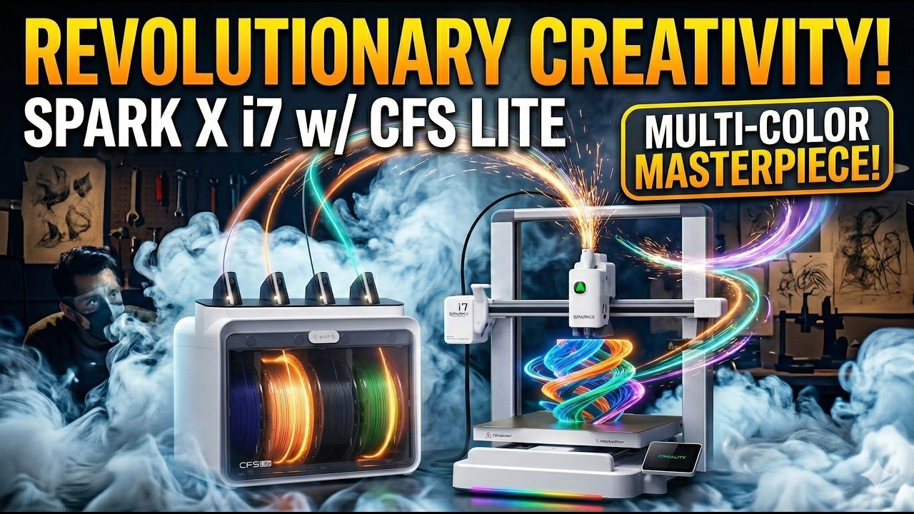 Creality SparkX i7 3D Printer Review &ndash; Speed, Precision & Real Prints