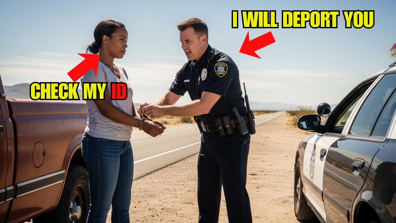 Traffic Stop Goes Wrong — Cop Doesn't Know She's a Military Officer