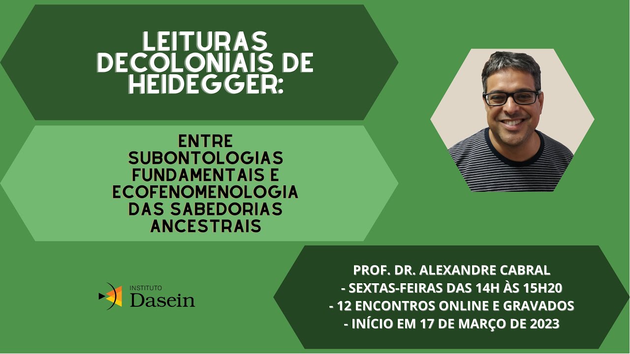Leituras Decoloniais de Heidegger - 2023 1º Semestre