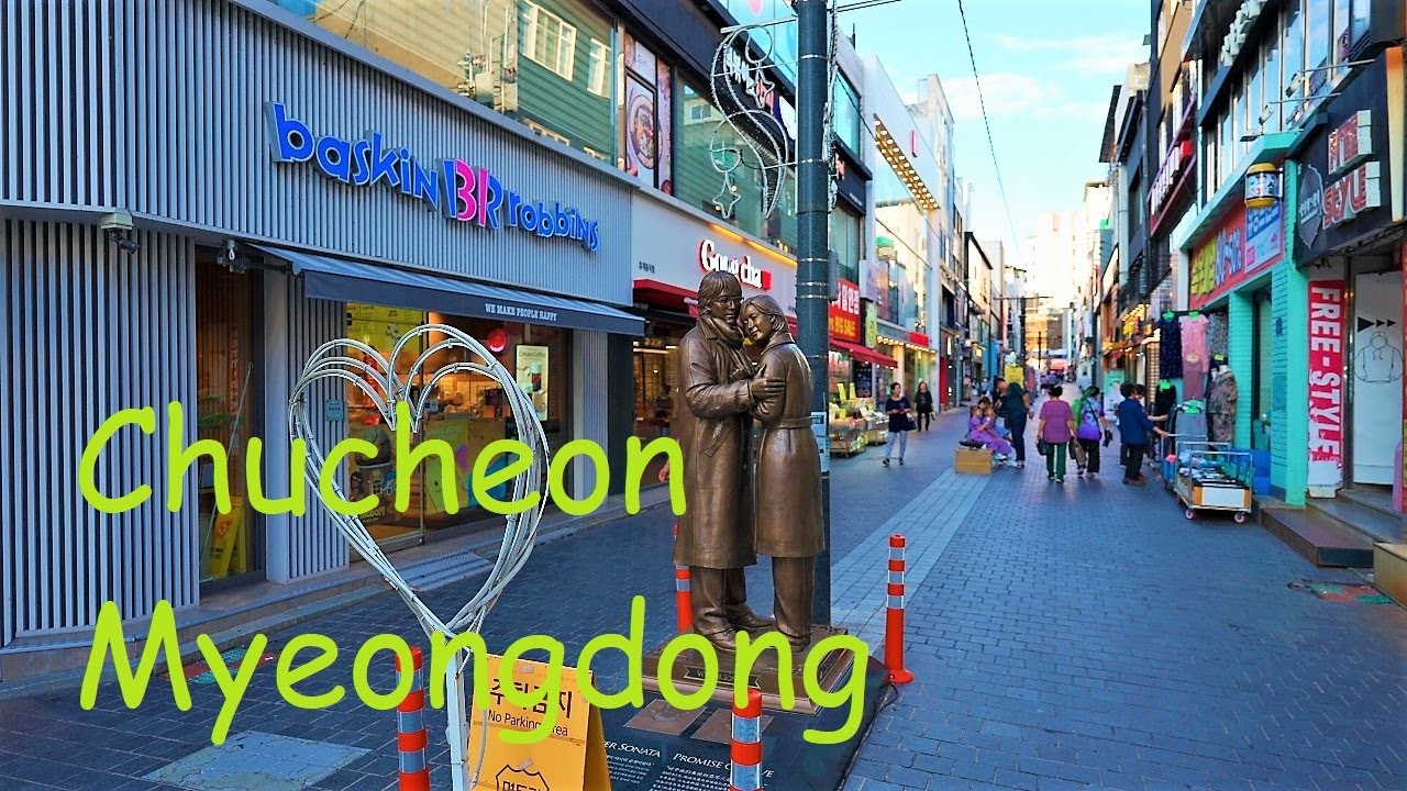 There is also Myeongdong in Chuncheon. Chuncheon city tour | Chuncheon South Korea 4K HDR
