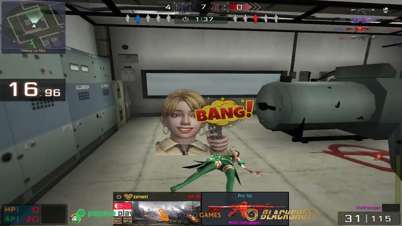 [Blackshot Competitive] COME BACK VICTORY VS THE BLACK