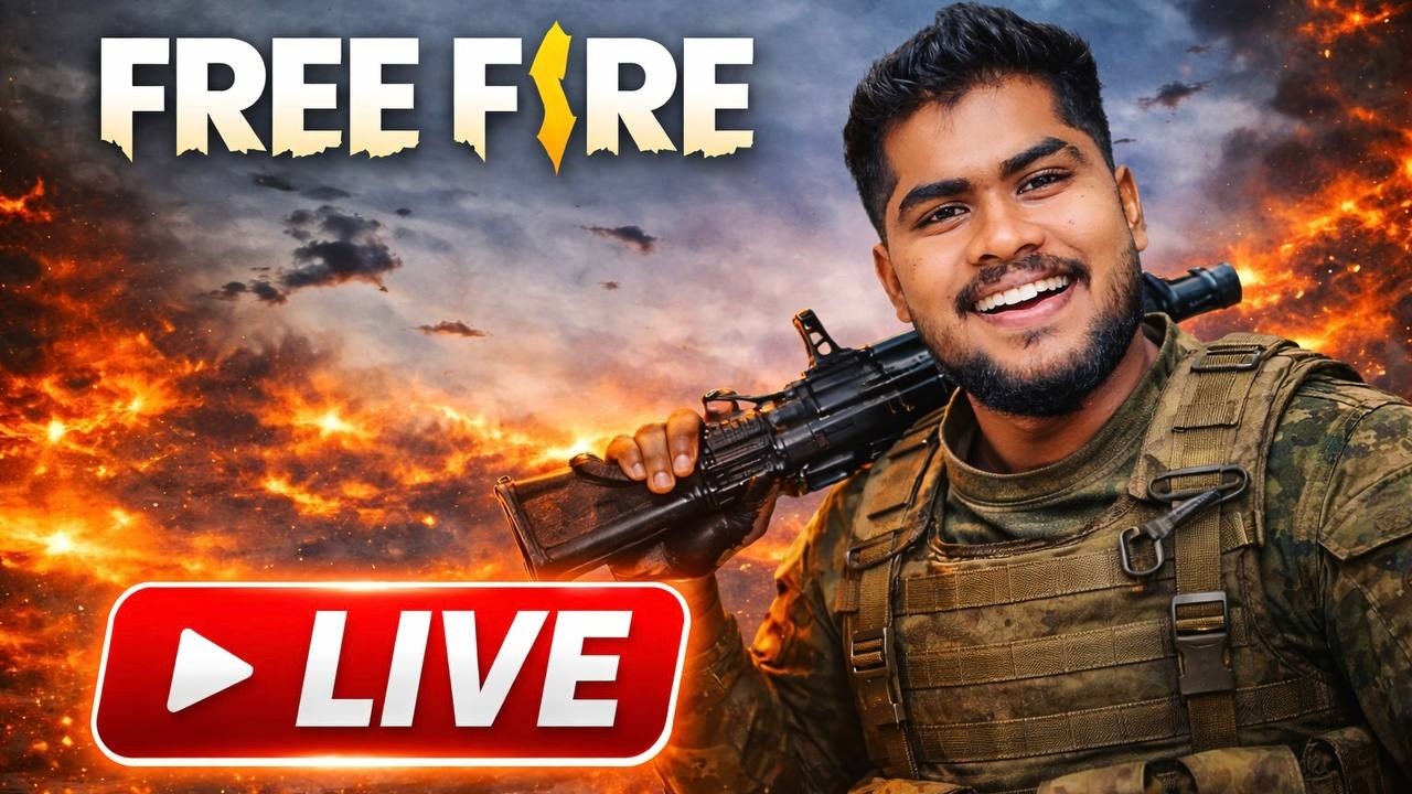 අද ඕනි match එකක් සෙල්ලම් කරමු😱/FREE FIRE/ LIVE STREAMING🛑​